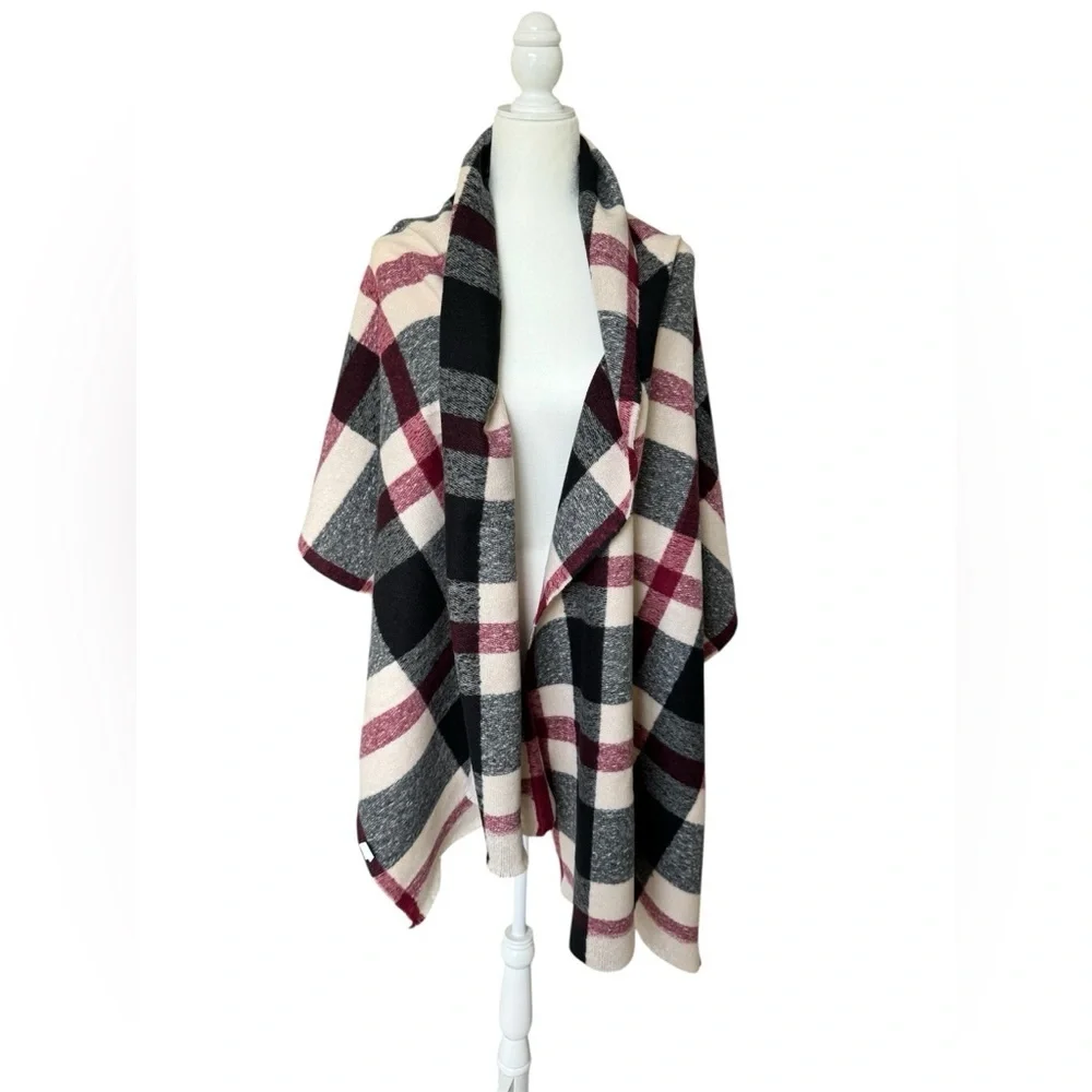 Plaid Oversized Blanket Scarf